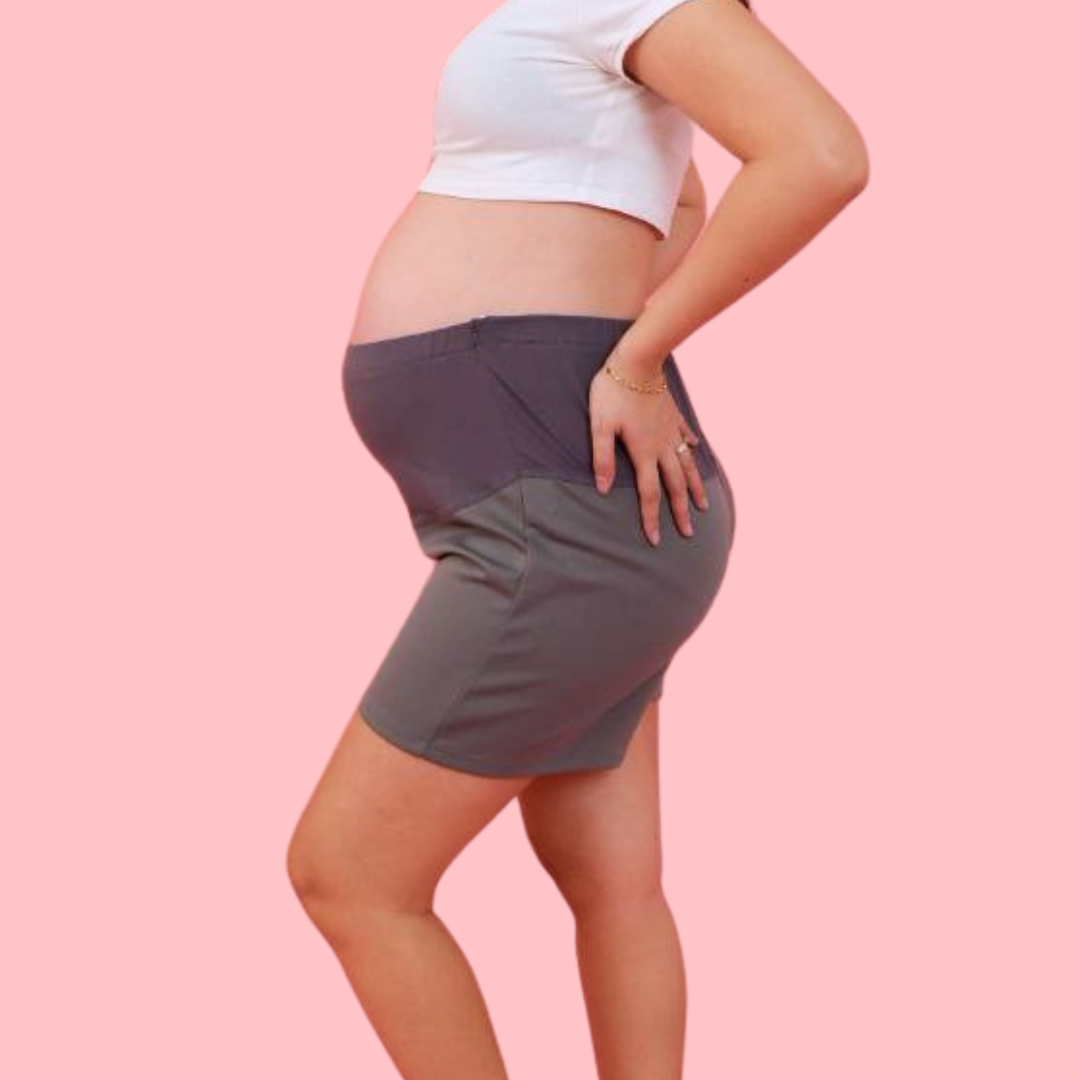 Mommy Kits Adjustable Maternity Shorts Combi